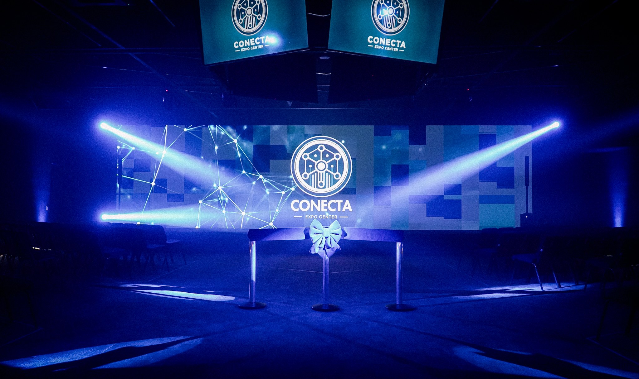Palco do Conecta Expo Center